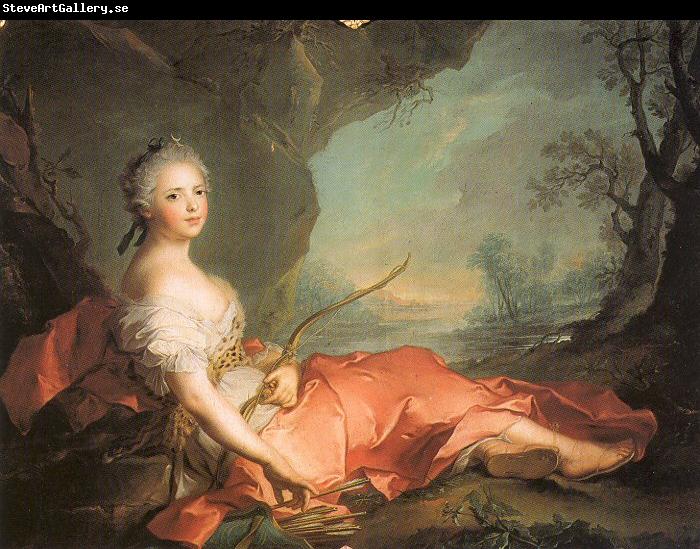 Jean Marc Nattier Marie-Adlaide of France as Diana